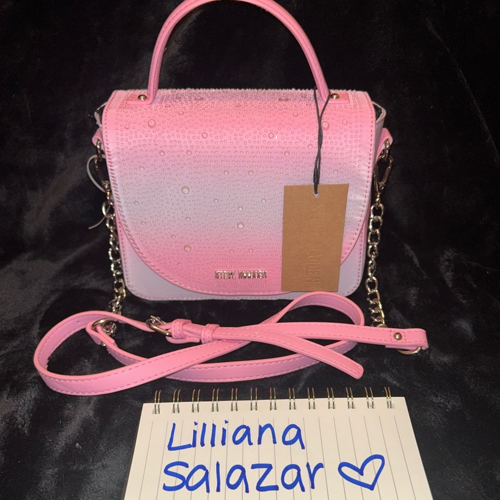 Steve Madden link studded ombré purse 🤍🩷